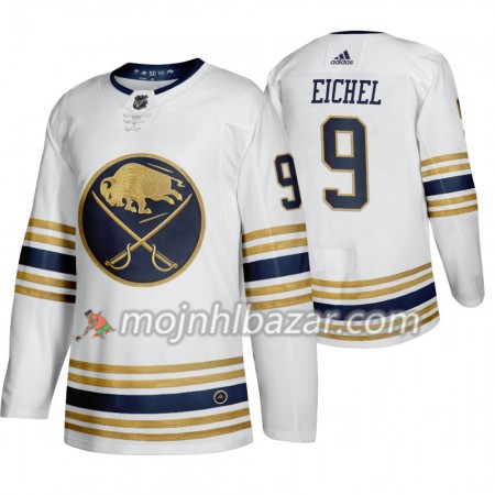 Dresovi Buffalo Sabres Jack Eichel 9 50th Anniversary Adidas 2019-2020 Bijela Authentic - Muške Dresovi Buffalo Sabres Jack Eichel 9 50th Anniversary Adidas 2019-2020 Bijela Authentic - Muške